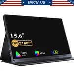 Eviciv 4k Portable Monitor Uhd Ips 15.6" Gaming Screen Display Usb C 3840x2160 A. Fixed Price $89.99.