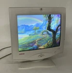 Compaq Presario Mv720 16" Crt Vga Computer Monitor Tested. Fixed Price $139.99.