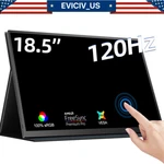 Eviciv 18.5 Portable Monitor Touchscreen 120hz 1ms Gaming Freesync Us. Fixed Price $159.99.
