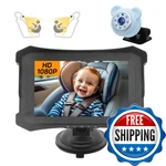 5 Inch Baby Car Camera & Rear-facing Infant Monitor With Ir Night Vision, 360 R. Fixed Price $49.42.