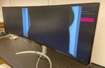 Lg 49wq95c-w 49" 32:9 Curved Ultrawide Dqhd 5120 X 1440 Nano Ips Monitor Cracked. Fixed Price $299.99.