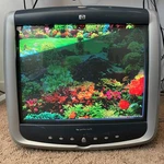Hp Pavilion Mx70 16" Crt Vga Monitor Model P1283s Gray. Fixed Price $180.00.