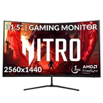 Acer Nitro Ed3 31.5" Gaming Monitor Wqhd 2560x1440 280hz 1ms Refurbished. Fixed Price $184.13.