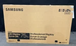 Samsung 75" Commercial Led Lcd Signage Display 4k Qe75t New. Fixed Price $1499.99.