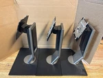 Lot Of 3 Dell P1909wb P2411hb P2311hb P2211ht P2210 2209w Monitor 22" Base Stand. Fixed Price $45.99.