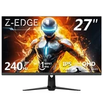Z-edge Ug27qs 27" 2k Qhd 2560 X 1440 240hz 1ms Ips Gaming Monitor, 400cd/m. Fixed Price $229.99.