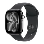 Apple Watch Series 11 42mm Gps Jet Black Case W Sport Band M/l Mequ4lw/a 2025. Fixed Price $279.00.