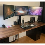 3 Dell S2719dgf 27 155 Hz Qhd + Echogear Gm3c Stand Plug-&-play Triple Setup. Fixed Price $399.00.