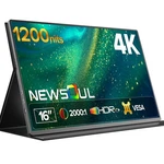 Portable Monitor 4k 16 Inch 1200nits Usb C Hdmi Ips Newsoul M1620. Fixed Price $439.99.