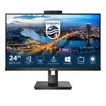 Philips 242b1h 00 B Line Lcd Monitor With Windows Hello Webcam, 23.8, 1920x E. Fixed Price $403.78.