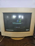 Vtg Packard Bell (model 1412sl) Crt Monitor No Yellowing. Fixed Price $250.00.