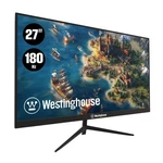 Westinghouse 27 Inch Flat Gaming Monitor, 180hz, 1ms, Amd Freesync Support, L.... Fixed Price $202.98.