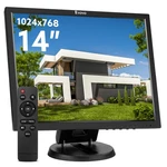 Eyoyo 1024x768 Security Cctv Monitor 14" Lcd Built-in Speakers Hdmi/vga/av/bnc. Fixed Price $89.99.