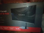 Codi Mo34h-u 34" Ultrawide Curved Led Monitor, 3440x1440, 100hz, Hub. Fixed Price $520.00.