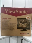 Viewsonic Vg2230wm Lcd Monitor - Still In Original Box Will Not Power On. Fixed Price $25.00.