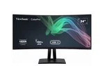 Viewsonic 34' Colorpro(tm) 21:9 Curved Uwqhd 3440 X 1440 90w Usb-c 100% Srgb. Fixed Price $1148.88.