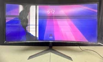 Lg 38wn95c-w Monitor 38" 21:9 Curved Ultrawide Qhd+ 3840x1600 Nanio Ips Cracked. Fixed Price $119.99.