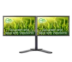 2-pack Viewsonic Full Hd Vg2239m-led 22" Led 1080p Monitor Dp Dvi-d Vga. Fixed Price $88.88.