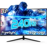 32 Inch Curved Gaming Monitor With 240hz Refresh Rate, 1ms Gtg, Hdr600, 1500r.... Fixed Price $218.07.