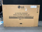Lg 86" Commercial Signage Display 4k 86uh5j-h New! Open Box!. Fixed Price $3599.99.