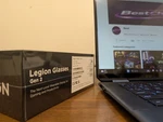 Lenovo Legion Glasses Gen 2 Micro Oled Ar Virtual Display Usb-c. Fixed Price $253.99.