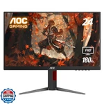 Aoc 24g4 24" Gaming Monitor, Full Hd 1920x1080 Ips Panel, 180hz 1ms, 1x Hdmi. Fixed Price $169.99.