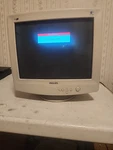 Vintage 17" Philips Crt Monitor 107s21/74n Tested And Working 2000 107s. Fixed Price $100.00.
