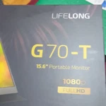 Lifelong G70-t 15.6" Portable Monitor Full Hd 1920x1080 16:9 Aspect Ratio. Fixed Price $49.99.