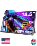 Hgfrtee 18.5" 1080p Fhd 100hz 120% Srgb Usb-c Ips Portable Monitor. Fixed Price $151.98.