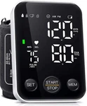 Upper Arm Blood Pressure Monitor, Large Backlit Display, Two-user Memory, Home. Fixed Price $28.94.