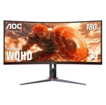 Aoc Cu34g2xp 34" Ultrawide Curved Gaming Monitor Wqhd (3440x1440) 180hz Hdr400. Fixed Price $199.99.