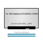 Lcd Screen Replacement For Asus Rog Zephyrus G14 Ga401q, Fhd 1920x1080 40pin .... Fixed Price $130.05.