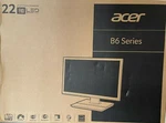 Acer - B226hql 21.5" Full Hd Led Lcd Monitor 16:9 Dark Gray. Fixed Price $259.95.