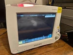 Philips Intellivue Mp30 Touchscreen Patient Monitor W/ Two Good Batteries. Fixed Price $129.99.