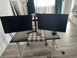 Lenovo C27-20 Lcd Monitor With Dual Stand Docking Station Cables Included. Fixed Price $180.00.