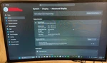 Samsung 32" 4k Space Monitor S32r750uen Defective / For Parts Read. Fixed Price $120.00.