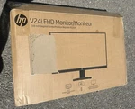Hp V24i 23.8" Fhd Led Monitor, 9rv15aa#aba. Fixed Price $99.00.