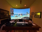 Samsung Odyssey Ark 55 2nd Gen 4k 165hz Curved Gaming Monitor Mini Led. Fixed Price $1299.00.