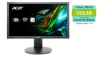 Acer K202q 19.5" 1600x900 75hz 200nit 6ms Vga Hdmi Vesa 100x100 Refurbished. Fixed Price $66.99.