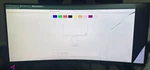 Msi Mag342cq 34 3440x1440 1ms 144hz Curvemonitor Working Damaged Screen & Mount. Fixed Price $85.00.