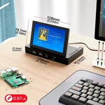 Roadom 5" Mini Monitor Usb-c Docking Station 6-in-1 Hub Raspberry Pi Ips Hdmi. Fixed Price $74.99.
