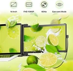 Mobile Pixels Duex Max Ds 14.1" 60hz Lcd Portable Monitor. Fixed Price $54.00.