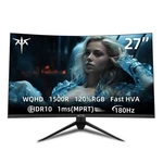Ktc H27s17 27'' 1440p Curved Gaming Monitor 1500r 1ms Freesync/g-sync Compatible. Fixed Price $129.99.