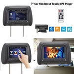 7inch Car Headrest Monitor Mp5 Display Automobile Head Pillow Touch Screen W/mp5. Fixed Price $96.59.
