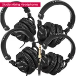 4x New Tascam Th-02 Foldable Recording Mixing Home Studio Headphones - Black. Fixed Price $134.00.