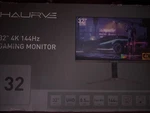 Haurve 32" 4k 144hz Gaming Monitor Usb-c Adjustable Stand ( Used ). Fixed Price $285.00.