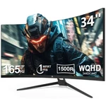 Z-edge Ug34 34" 3440x1440 21:9 2k Uwqhd 165hz 1ms Curved Gaming Monitor, Pbp/pip. Fixed Price $249.99.