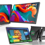 Uperfect Laptop Screen Extender 2k 14" 360 Unique Swivel Hinge 2240x1400 Qhd. Fixed Price $79.99.