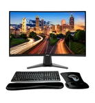 Msi Mag 27c6x Curved 27 Inch Gaming Monitor, Wireless Keyboard And Mouse. Fixed Price $279.00.