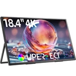 Uperfect 18" 4k Portable Monitor 3840*2160 Ultra-slim Screen W/adjustable Stand. Fixed Price $179.99.